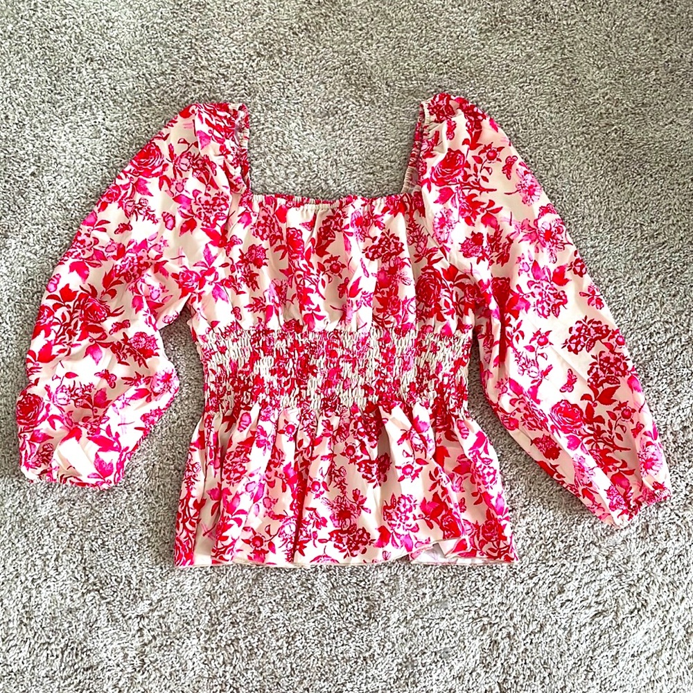 Peplum top